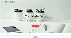 Desktop Screenshot of confidaliadata.es