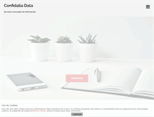 Tablet Screenshot of confidaliadata.es